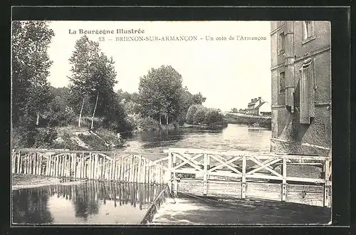 AK Brienon-sur-Armancon, Un coin de l`Armancon