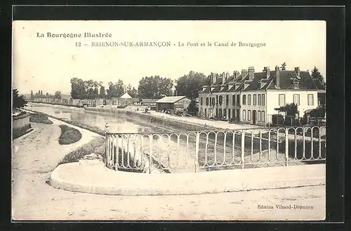 AK Brienon-sur-Armancon, Le Pont et le Canal de Bourgogne