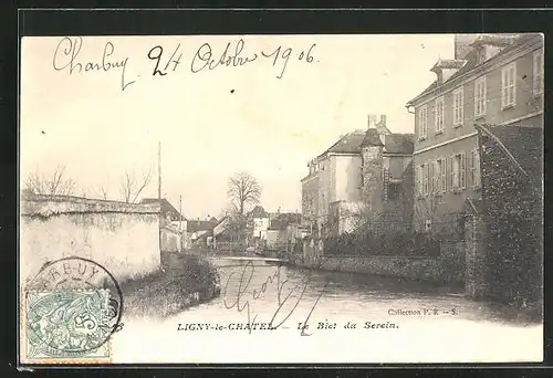 AK Ligny-le-Chatel, le Bief du Serein