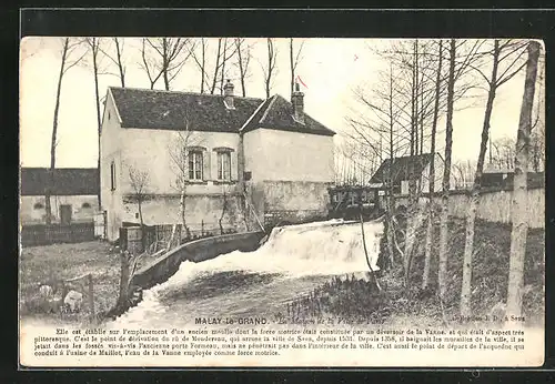 AK Malay-le-Grand, la Maison de la Ville de Paris