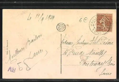 AK Mailly-la-Ville, Vue Générale