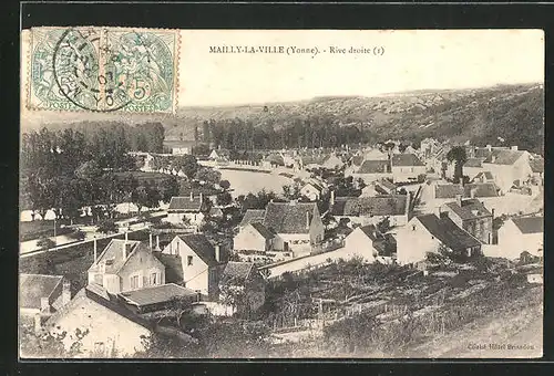 AK Mailly-la-Ville, Rive droite