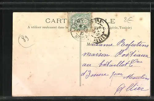 AK Mailly-la-Ville, Vue Générale