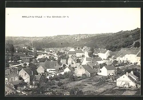 AK Mailly-la-Ville, Vue Générale