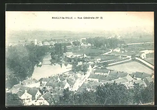 AK Mailly-la-Ville, Vue Générale