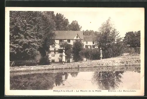 AK Mailly-la-Ville, le Moulin de la Motte
