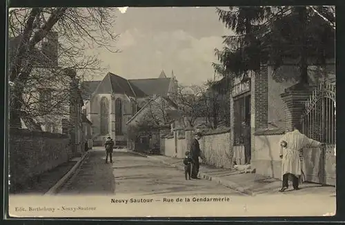 AK Neuvy-Sautour, Rue de la Gendarmerie