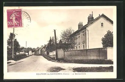 AK Courson-les-Carriéres, la Gendarmerie