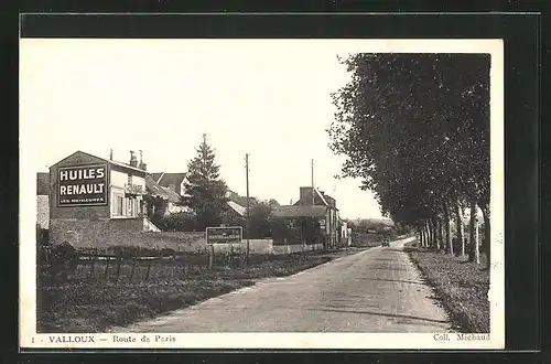 AK Valloux, Route de Paris