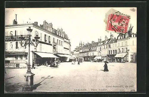 AK Avallon, Place Vauban