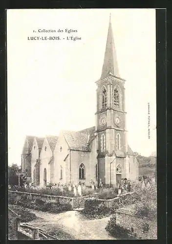 AK Lucy-le-Bois, l'Église