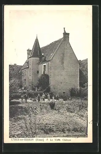 AK L'Isle-sur-Serein, le Vieux Chateau