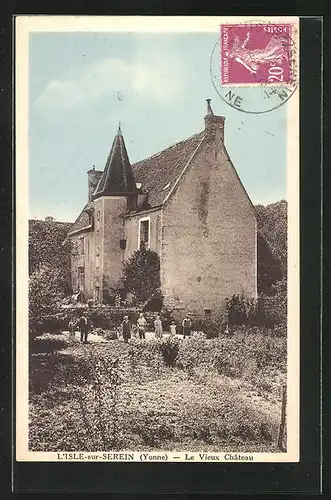 AK L'Isle-sur-Serein, le Vieux Chateau