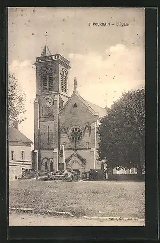 AK Pourrain, l'Église