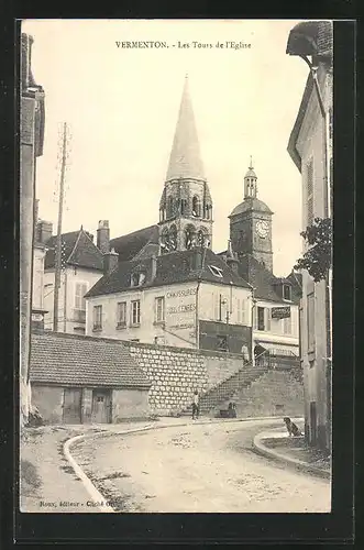 AK Vermenton, Les Tours de l`Eglise