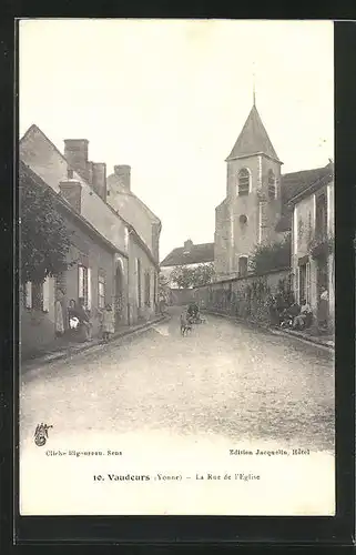 AK Vaudeurs, La Rue de l`Eglise