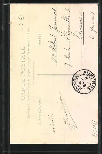 AK Toucy, Place du Marché