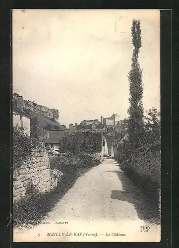 AK Mailly-le-Bas, Le Chateau