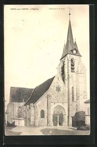 AK Pont-sur-Yonne, L`Eglise