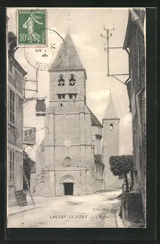 AK Chitry-le-Fort, Avant l`Eglise