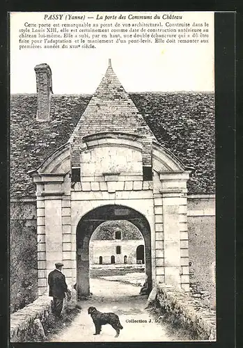 AK Passy, La Porte des Communs du Chateau