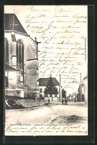 AK Neuvy-Sautour, Entree de la Grand` Rue