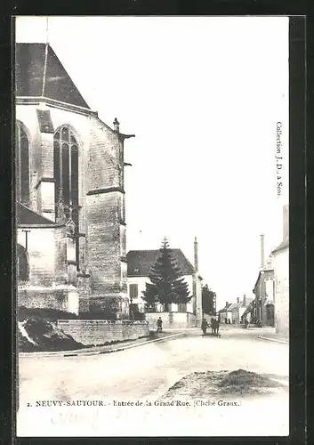 AK Neuvy-Sautour, Entree de la Grand` Rue