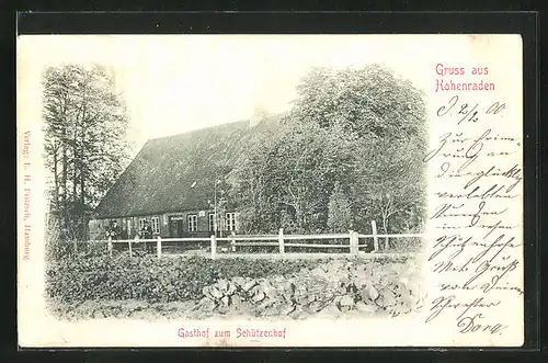 AK Borstel-Hohenraden, Gasthof Zum Schützenhaus