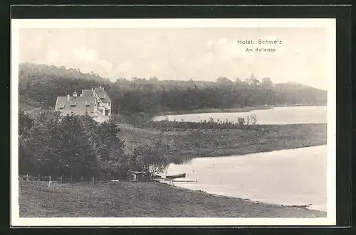 AK Eutin / Holst. Schweiz, Am Kellersee