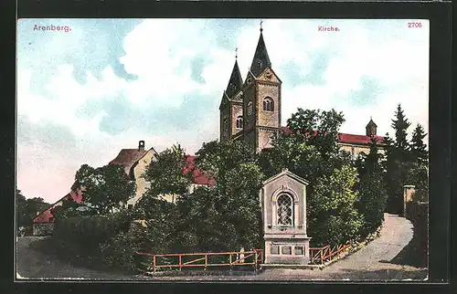 AK Arenberg, Kirche im Sonnenschein