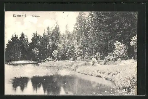 AK Königsfeld, am Waldsee