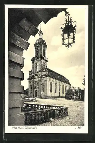 AK Wiesentheid, An der Pfarrkirche