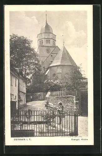 AK Usingen i. T., Evangelische Kirche