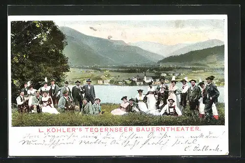 AK L. Köhler's Tegernseer Bauerntheater
