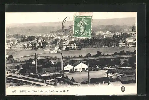 AK Sens, Usine á Gaz et Fonderies
