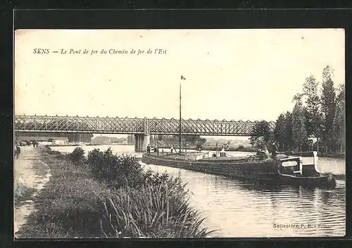 AK Sens, Le Pont de jer du Chemin de fer de l`Est