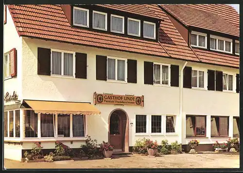 AK Pfalzgrafenweiler /Schwarzwald, Gasthof zur Linde