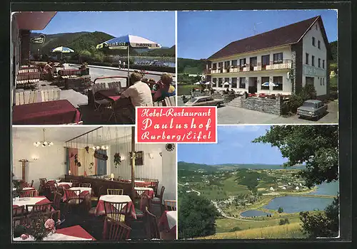 AK Rurberg /Eifel, Hotel-Restaurant Paulushof