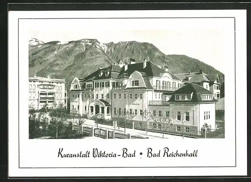 AK Bad Reichenhall, Kurhotel Viktoria-Bad