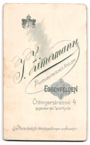 Fotografie J. Zimermann, Eggenfelden, Öttingerstrasse 4, Portrait junger Mann im Anzug mit Fliege