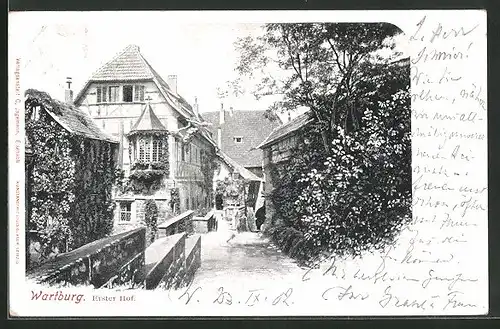 AK Eisenach, Wartburg, Ernster Hof