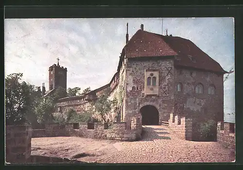 AK Eisenach, Eingang der Wartburg