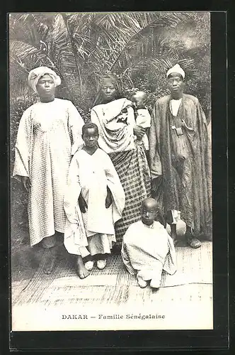 AK Dakar, Famille Sénégalaise, Afrikanische Familie