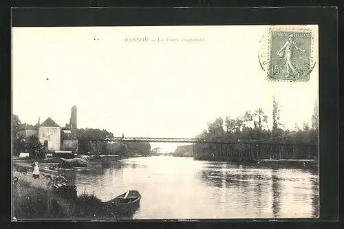 AK Bassou, Le Pont suspendu