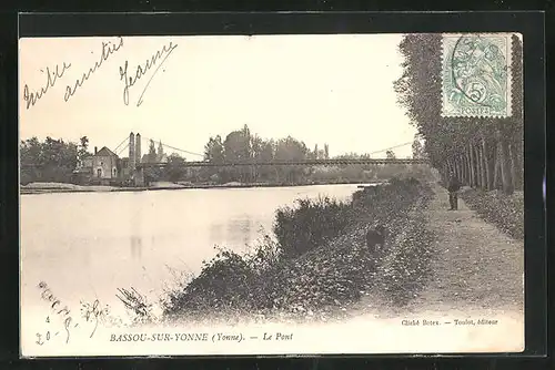 AK Bassou-Sur-Yonne, Le Pont