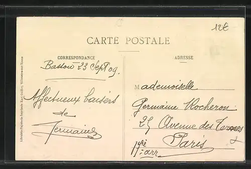 AK Bassou, Vue paysagiste sur l'Yonne