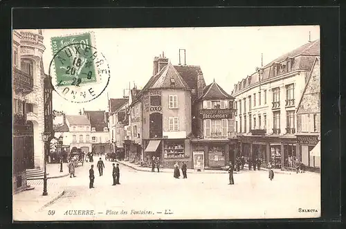 AK Auxerre, Place des Fontaines