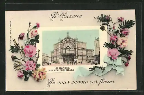 AK Auxerre, Le Marché, Entrée Principale