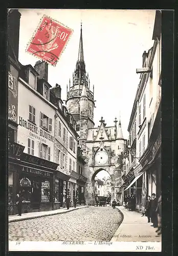 AK Auxerre, L`Horloge