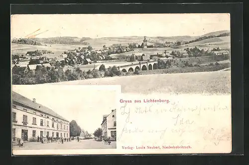 AK Lichtenberg /Erzgeb., Gasthof zum Lehnstock